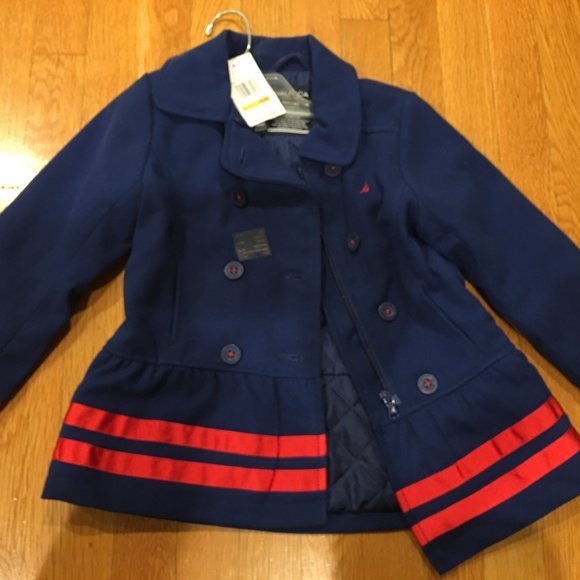Nautica Other - Nautica Girls Toddler Navy Zip Jacket Small NWT